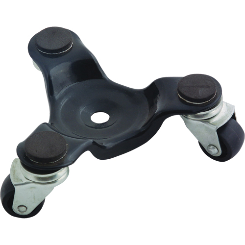 Leg Dolly, 200 lbs. Capacity, Steel Frame, 2.45" H Equipex