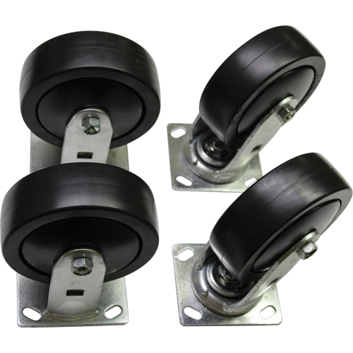 Ensemble de roulettes pour conteneur autobasculeur Equipex