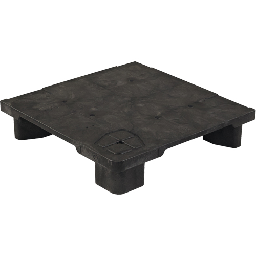 Retail Display Pallets, 4-Way Entry, 24" L x 24" W x 5-1/2" H Equipex