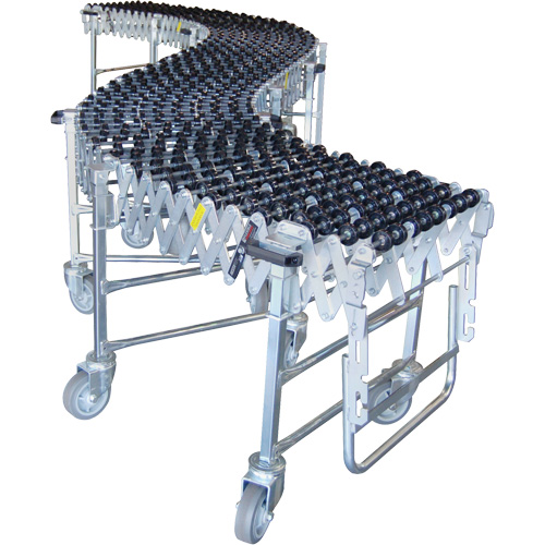 Expandable/Flexible Conveyors, 30" W x 8' 6" L, 226 lbs. per lin. ft. Capacity Equipex