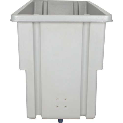 Tilt Truck, Polyethylene, 0.625 cu. yd., 500 lbs. Load Capacity Equipex