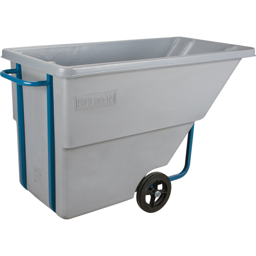 Tilt Truck, Polyethylene, 0.625 cu. yd., 850 lbs. Load Capacity Equipex