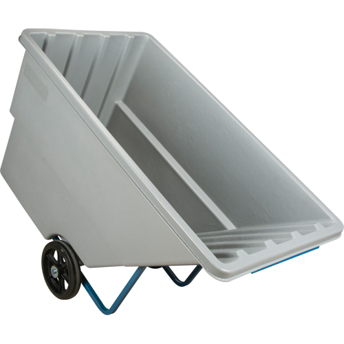 Tilt Truck, Polyethylene, 1.1 cu. yd., 1250 lbs. Load Capacity Equipex