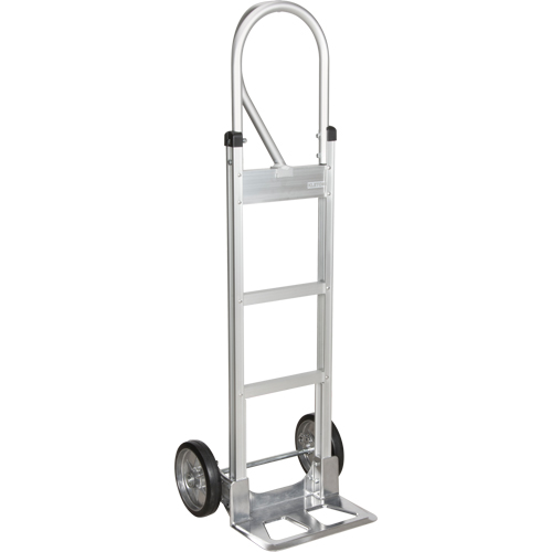 Diable d&eacute;mont&eacute;, Prise En P, Aluminium, Hauteur de 52-1/8", Capacit&eacute; 500 lb Equipex