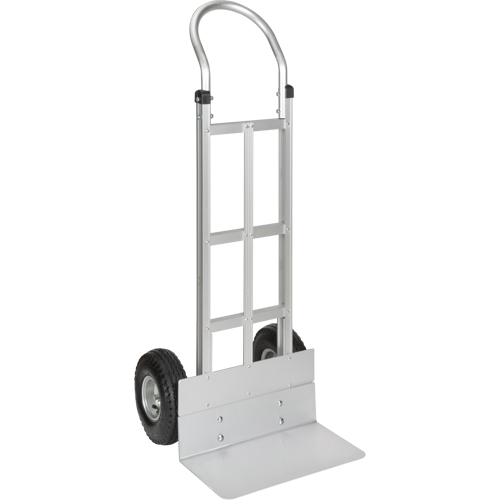 Diable d&eacute;mont&eacute;, Prise Continu, Aluminium, Hauteur de 49-5/8", Capacit&eacute; 500 lb Equipex