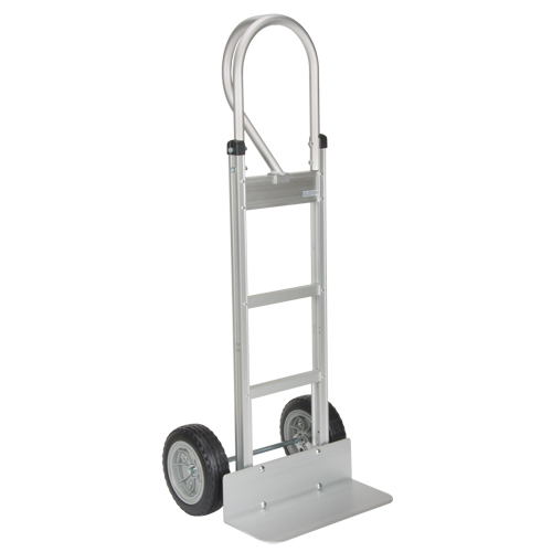 Diable d&eacute;mont&eacute;, Prise En P, Aluminium, Hauteur de 52-1/8", Capacit&eacute; 500 lb Equipex