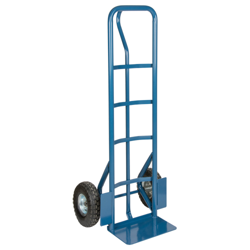 Diable robuste, Prise En P, Acier, Hauteur de 50-3/4", Capacit&eacute; 800 lb Equipex