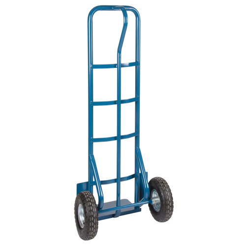 Diable robuste, Prise En P, Acier, Hauteur de 50-3/4", Capacit&eacute; 800 lb Equipex