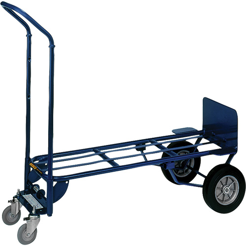Deluxe Industrial Convertible Hand Truck, Steel, 1000 lbs. Capacity Equipex