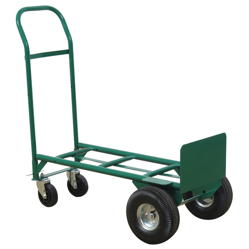 Greenline Economical Convertible Hand Truck - 656-21-PE , Steel, 600 lbs. Capacity Equipex