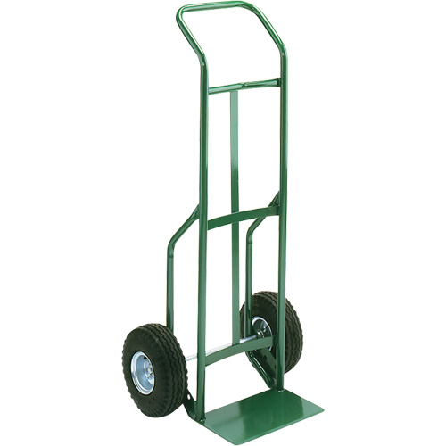 Diable standard 656-P, Prise Continu, Acier, Hauteur de 49", Capacit&eacute; 600 lb Equipex