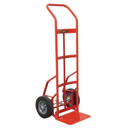 Touch-N-Tilt Hand Truck - TNT56-Z2 , Continuous Handle, Steel, 50" Height, 700 lbs. Capacity Equipex