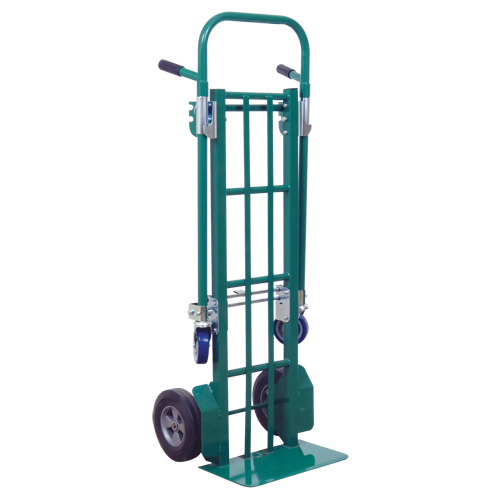 Greenline Economical Convertible Hand Truck - E-CON, Steel, 800 lbs. Capacity Equipex