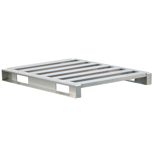 Palette &agrave; canaux en aluminium 4 c&ocirc;t&eacute;s Equipex