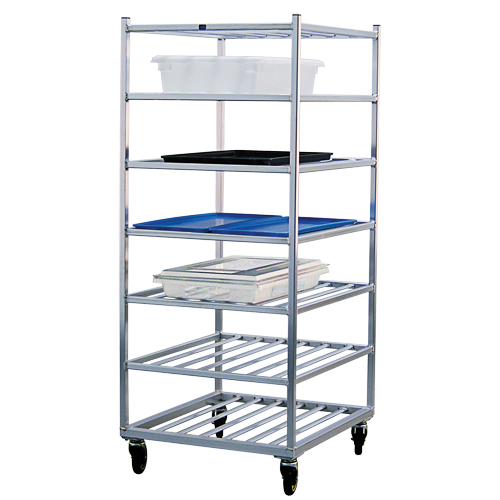 Shelf Cart, 7 Tiers, 28-1/2" W x 69" H x 32" D, 525 lbs. Capacity Equipex