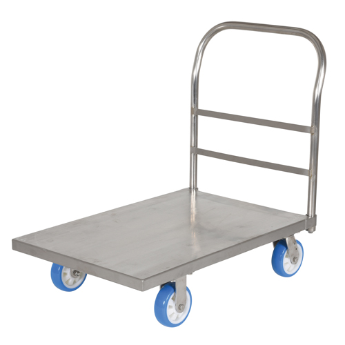 Platform Truck, 36" L x 24" W, 2000 lbs. Capacity, Polyurethane Casters Equipex