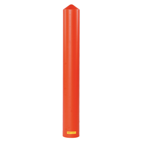 Enveloppe lisse pour butoir, 4" dia. x 56" l, Rouge Equipex