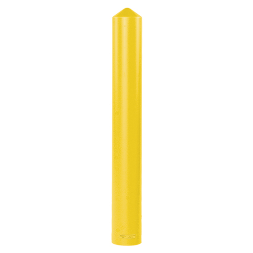 Enveloppe lisse pour butoir, 6" dia. x 56" l, Jaune Equipex