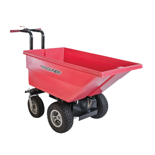 Motorized Tilt Truck, 6 pi³ Capacity, 40" H x 25" W x 56" D Equipex