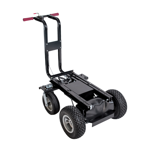 Chariot &agrave; bascule motoris&eacute;, Capacit&eacute; 27 cu. ft., 51" h x 81" la x 33" p Equipex