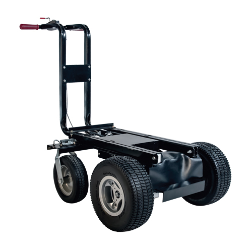 Chariot &agrave; bascule motoris&eacute;, Capacit&eacute; 13.5 cu.ft., 45" h x 27" la x 68" p Equipex
