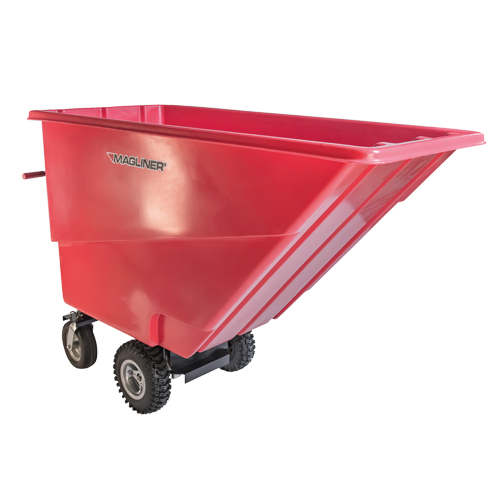 Motorized Tilt Truck, 27 pi³ Capacity, 51" H x 81" W x 33" D Equipex