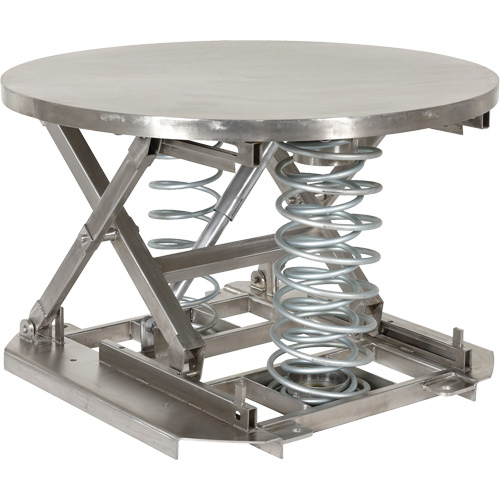 Table &eacute;l&eacute;vatrice de palettes, 43 5/8" lo x 43 5/8" la, Capacit&eacute; 4500 lb Equipex