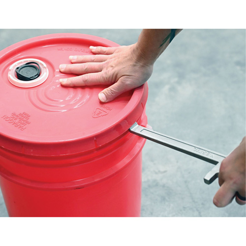 Cl&eacute; pour baril, Ouverture de 3/4"/2", Poign&eacute;e 9-1/2", Acier inoxydable Equipex