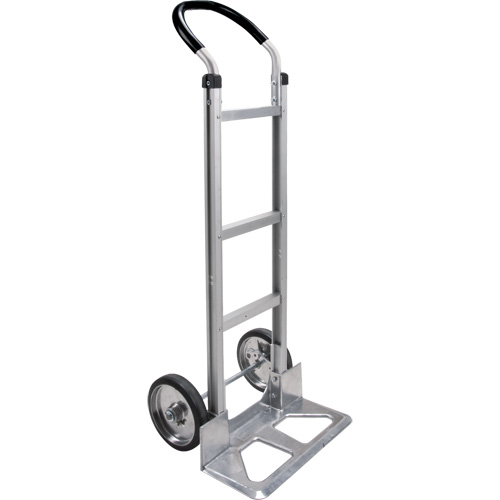 Knocked Down Hand Truck, Continuous Handle, Aluminum, 49-5/8" Height, 500 lbs. Capacity Equipex