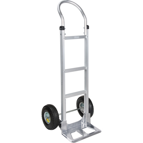 Diable d&eacute;mont&eacute;, Prise Continu, Aluminium, Hauteur de 49-5/8", Capacit&eacute; 500 lb Equipex