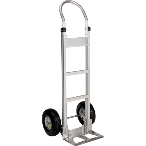 Knocked Down Hand Truck, Continuous Handle, Aluminum, 49-5/8" Height, 500 lbs. Capacity Equipex