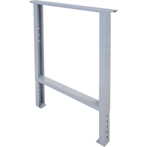 Pattes d'&eacute;tabli pour service industriel, Acier, 30" p x 34" h, Simple Equipex