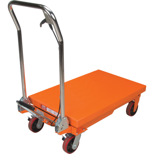 Table &eacute;l&eacute;vatrice &agrave; ciseaux hydraulique, 32" lo x 19-3/4" la, Acier, Capacit&eacute; 660 lb Equipex