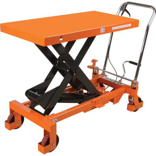 Hydraulic Scissor Lift Table, 40" L x 20 " W, Steel, 2200 lbs. Capacity Equipex