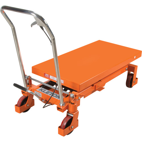 Hydraulic Scissor Lift Table, 40" L x 20 " W, Steel, 2200 lbs. Capacity Equipex