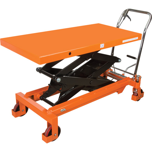 Hydraulic Scissor Lift Table, 48" L x 24" W, Steel, 1540 lbs. Capacity Equipex