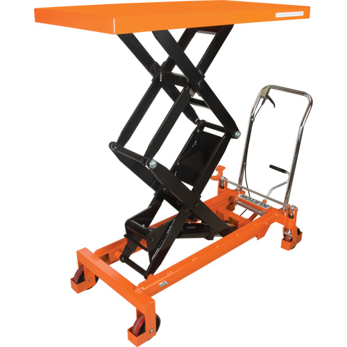 Hydraulic Scissor Lift Table, 48" L x 24" W, Steel, 1540 lbs. Capacity Equipex