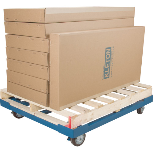 Socle roulant pour palette, 48,5" la x 43" p x 8" h, Capacit&eacute; de 3000 lb Equipex