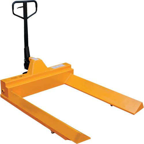Roll Pallet Truck, Steel, 48" L x 7.5" W, 4000 lbs. Capacity Equipex