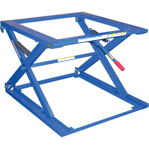 Support de palette ajustable, 42-1/2" lo x 40" la, Capacit&eacute; 5000 lb Equipex