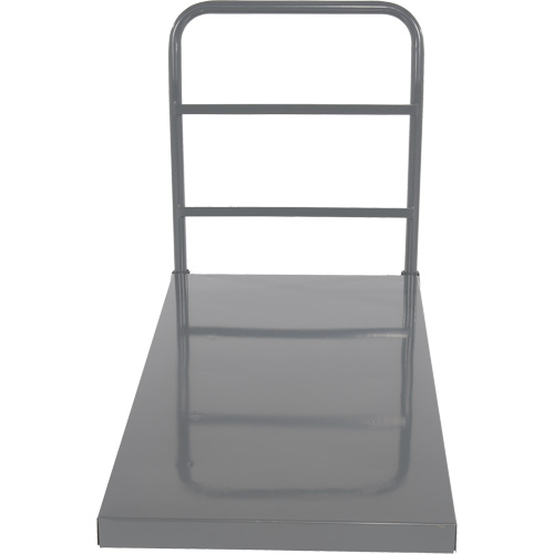 Platform Truck, 48" L x 24" W, 2000 lbs. Capacity, Rubber Casters Equipex