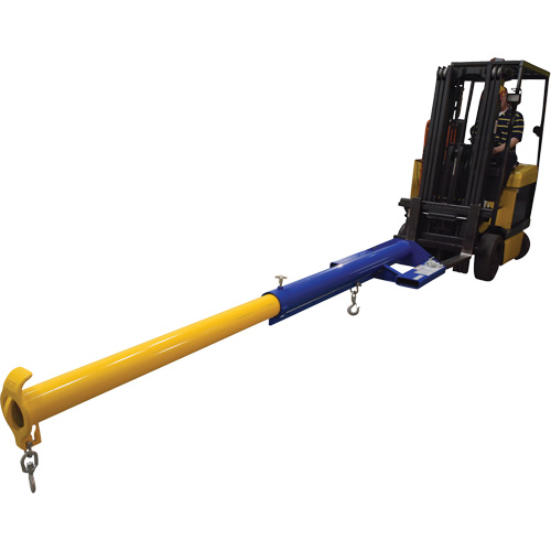 Grue t&eacute;lescopique pour chariot &eacute;l&eacute;vateur &agrave; fourche Economy Boom Equipex