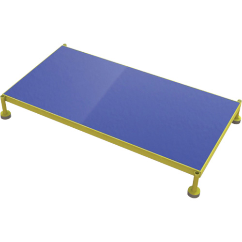 Adjustable Height One-Step Work Platform, 24" W x 48" D, 800 lbs. Capacity, All-Welded Equipex