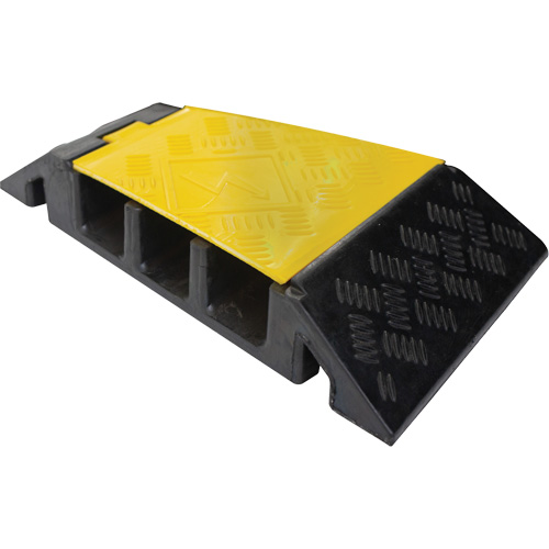 Protecteur de c&acirc;ble tourne-&agrave;-gauche robuste Powerhouse, 3 canaux, 12" lo x 19,75" la x 3" h Equipex