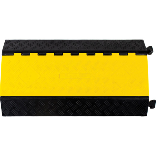 Protecteur de c&acirc;ble droit robuste Powerhouse, 3 canaux, 36" lo x 19,75" la x 3" h Equipex