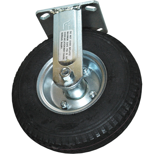 Roulette pneumatique rigide pour chariot &agrave; plateforme Equipex