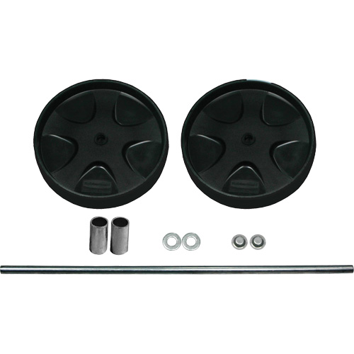 Janitor Cart Wheel & Axle Kit Equipex
