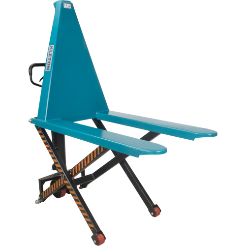 L&egrave;ve-palette manuel &agrave; ciseaux, 20-1/4" lo x 45-1/4" la, Acier, Capacit&eacute; de 3300 lb Equipex