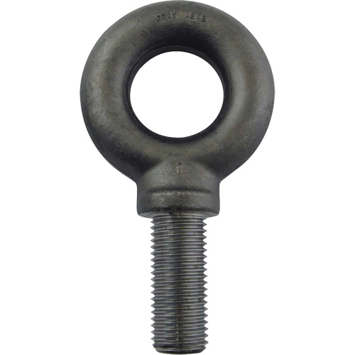 Alloy Steel Eye Bolt, 2-1/2" Dia., 3-1/2" L, 26600 lbs. (13.3 tons)/26600 lbs. Capacity Equipex