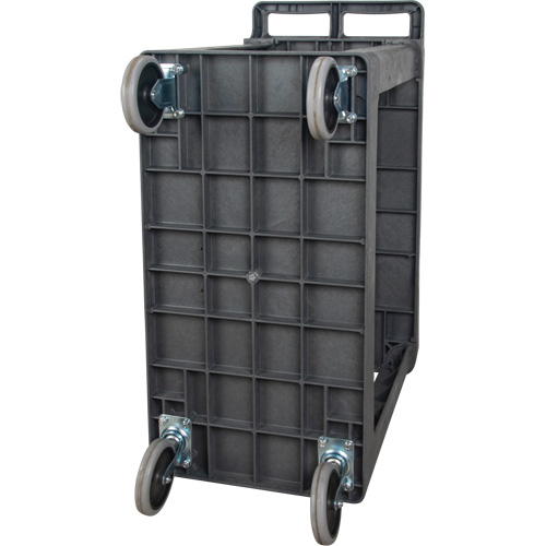 Chariot utilitaire pour l'entretien, 2 tiers, 16-1/2" x 32-1/2" x 34-1/2", Capacit&eacute; 550 lb Equipex